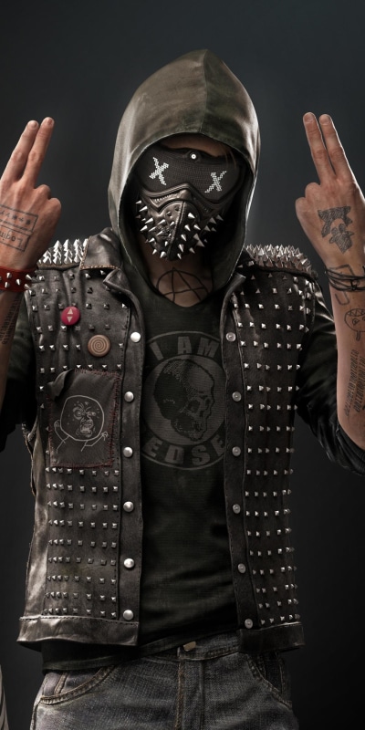 Video Game Watch Dogs 2, Wrench (Watch Dogs), 1080x2160