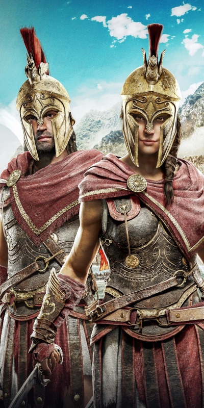 Video Game Assassins Creed Odyssey, 1080x2160