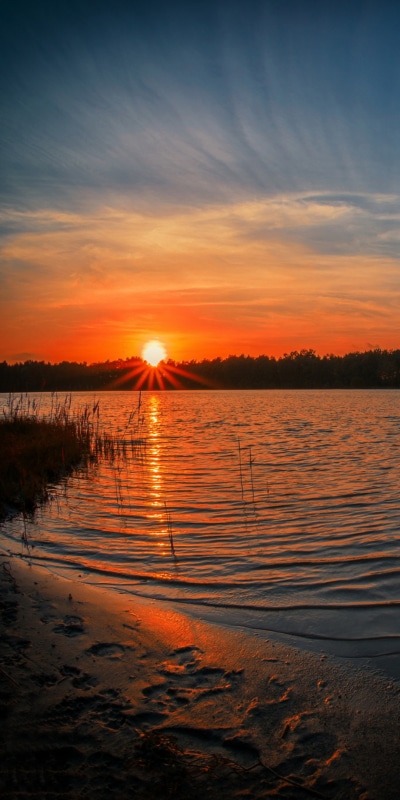 Earth Sunset, 1080x2160
