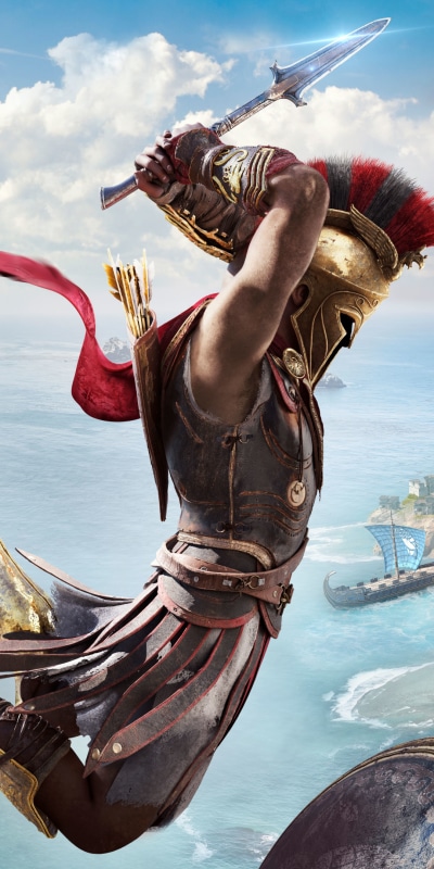 Video Game Assassins Creed Odyssey, 1080x2160