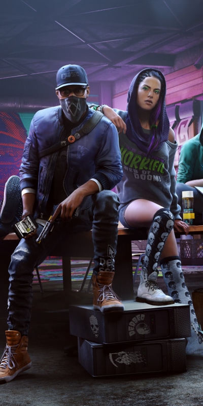Video Game Watch Dogs 2, 1080x2160