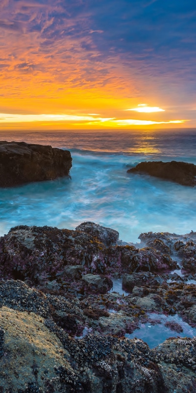 Earth Sunset, Beach, HDR, Ocean, 1080x2160