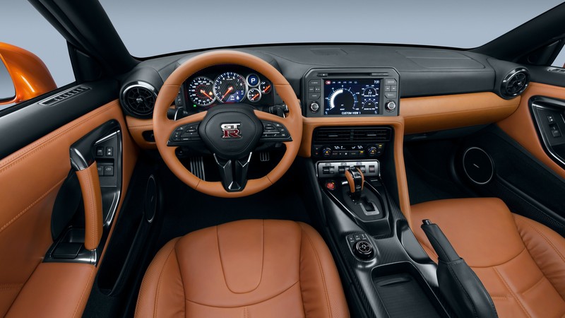 Nissan GT R, NYIAS 2016, supercar, interior