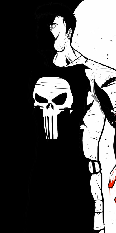 Comics Punisher, 1080x2160