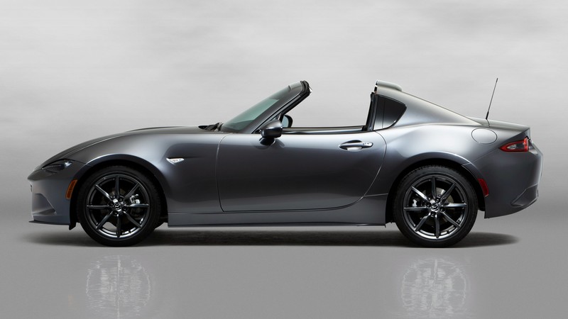 Mazda MX-5 RF, NYIAS 2016, roadster, silver