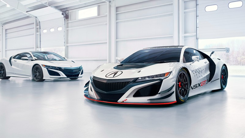 Acura NSX GT 3, NYIAS 2016, white