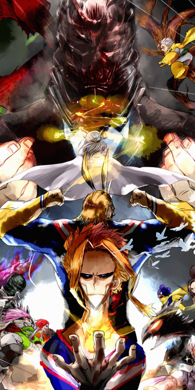 Anime My Hero Academia, 1080x2160
