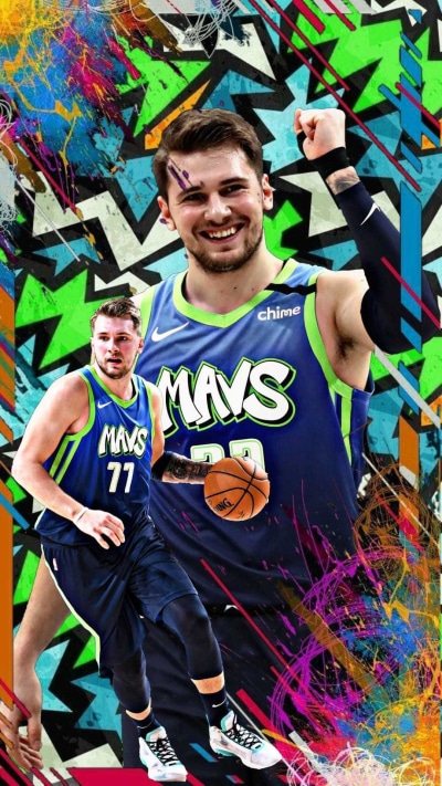 Sports Luka Dončić, Dallas Mavericks, 1080x1920