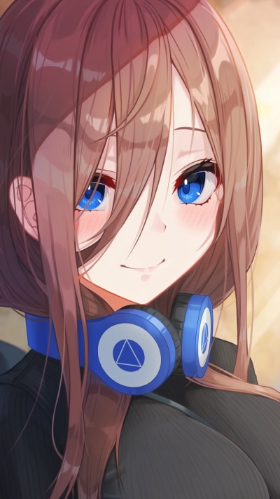 Anime The Quintessential Quintuplets, Miku Nakano, 1080x1920