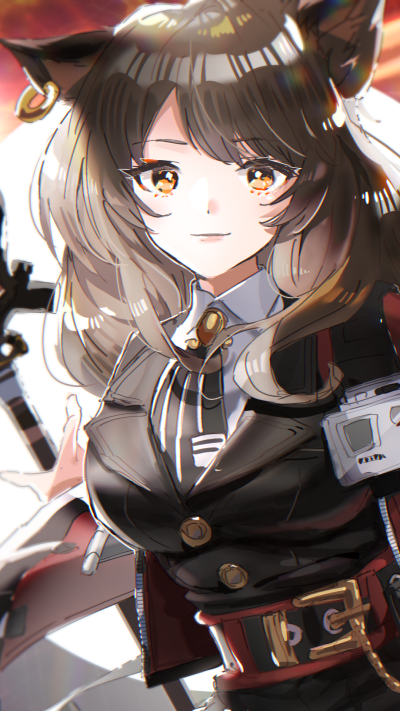 Video Game Arknights, Skyfire (Arknights), 1080x1920