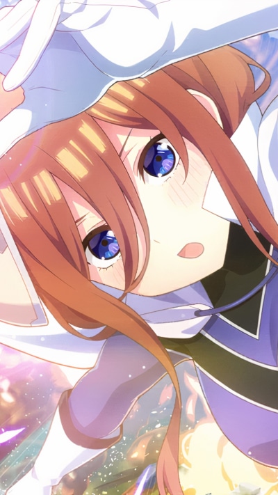 Anime The Quintessential Quintuplets, Miku Nakano, 1080x1920