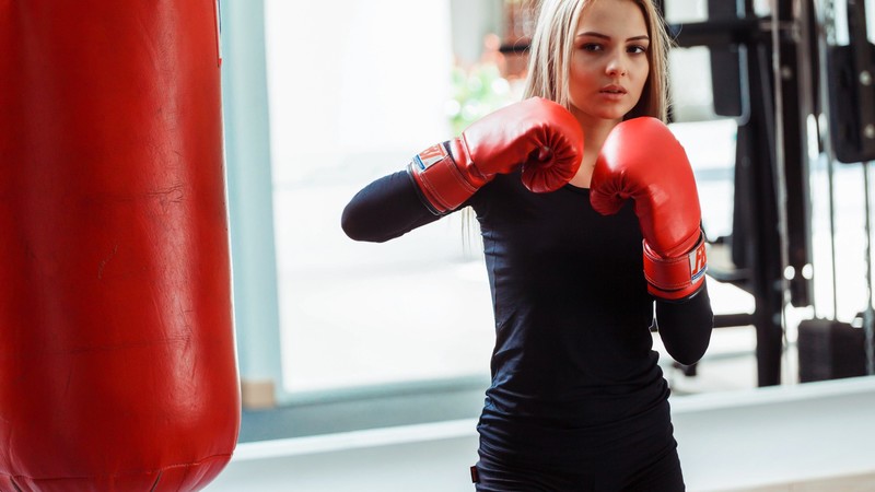 Girl, Training, weight loss, twine