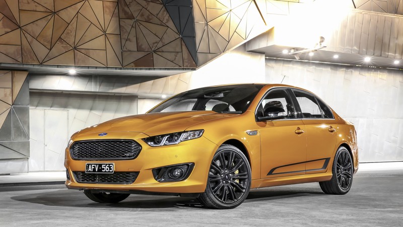 Ford Falcon XR8, limited edition, Sprint, gold