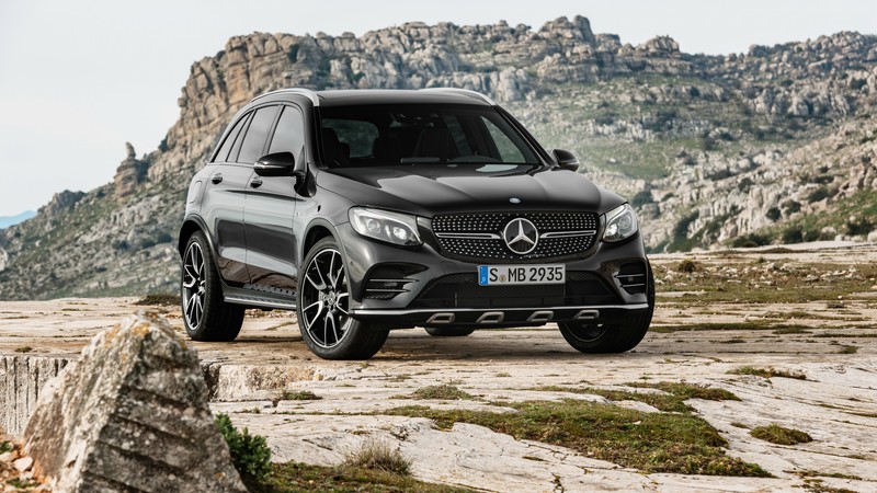 Mercedes-AMG GLC 43, 4MATIC (X253), NYIAS 2016, crossover, black