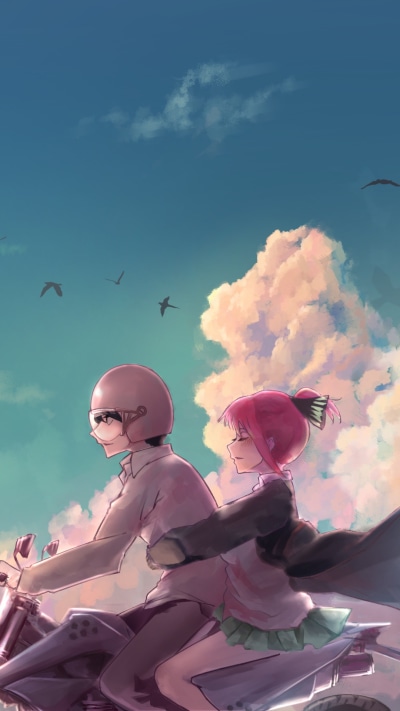 Anime The Quintessential Quintuplets, Nino Nakano, 5-Toubun No Hanayome, Fuutarou Uesugi, Pink Hair, 1080x1920