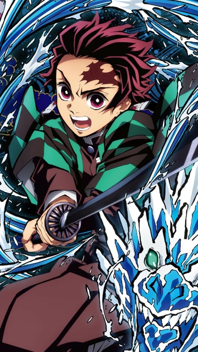 Anime Demon Slayer: Kimetsu no Yaiba, Tanjiro Kamado, 1080x1920 Phone ...