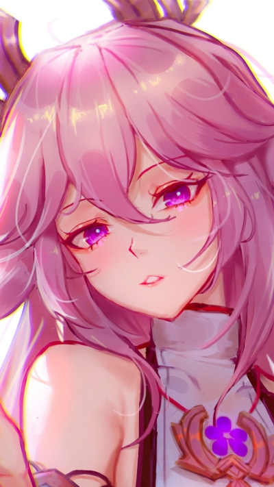 Video Game Genshin Impact, Yae Miko Guuji (Genshin Impact), 1080x1920