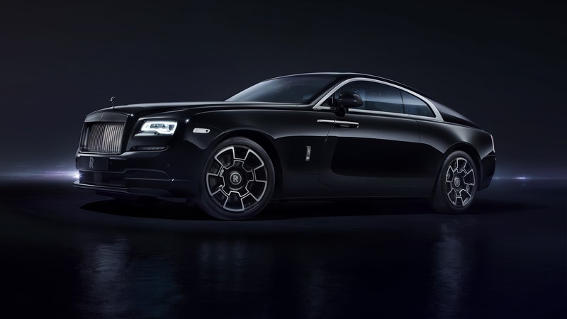 Rolls-Royce Wraith Black Badge, Geneva Auto Show 2016, luxury cars, black