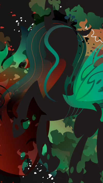 TV Show My Little Pony: Friendship is Magic, Minimalist, Queen Chrysalis, 1080x1920