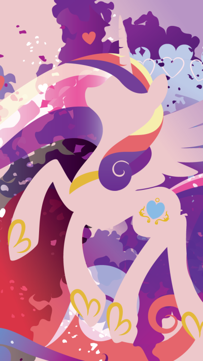 TV Show My Little Pony: Friendship is Magic, Princess Cadance, Minimalist, 1080x1920