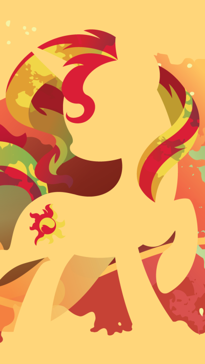 TV Show My Little Pony: Friendship is Magic, Sunset Shimmer, Minimalist, 1080x1920