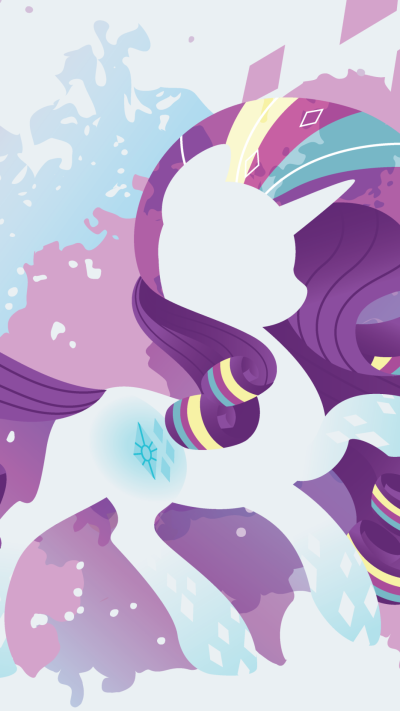 TV Show My Little Pony: Friendship is Magic, Rarity (My Little Pony), Minimalist, 1080x1920