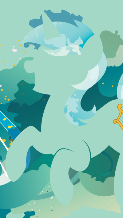 TV Show My Little Pony: Friendship is Magic, Minimalist, Lyra Heartstrings, 1080x1920