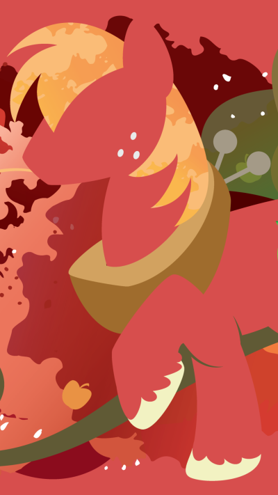 TV Show My Little Pony: Friendship is Magic, Minimalist, Big Macintosh, 1080x1920