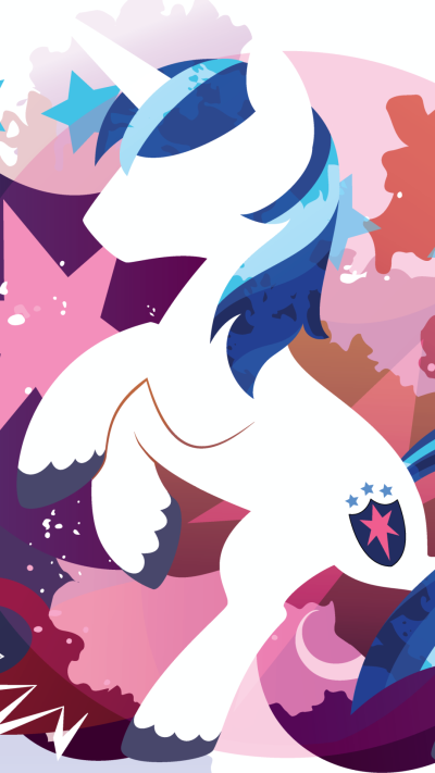 TV Show My Little Pony: Friendship is Magic, Shining Armor, Minimalist, 1080x1920