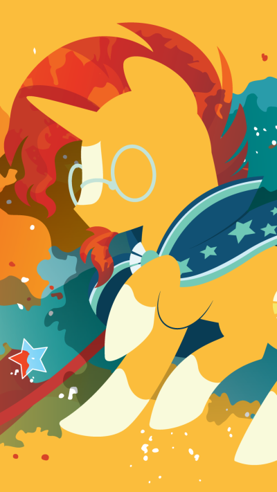 TV Show My Little Pony: Friendship is Magic, Sunburst (My Little Pony), Pony, Unicorn, Minimalist, 1080x1920