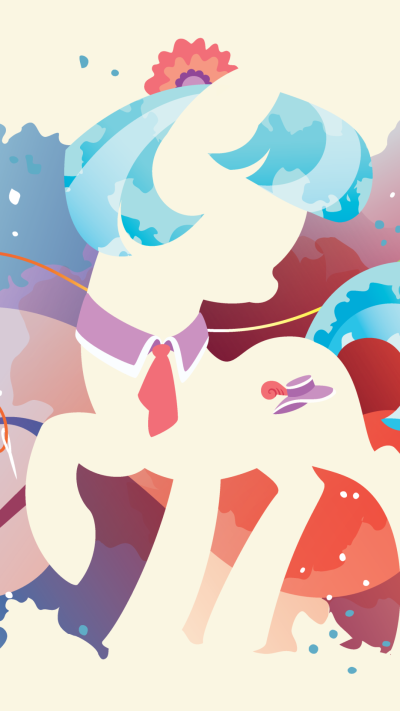 TV Show My Little Pony: Friendship is Magic, Coco Pommel, Minimalist, 1080x1920