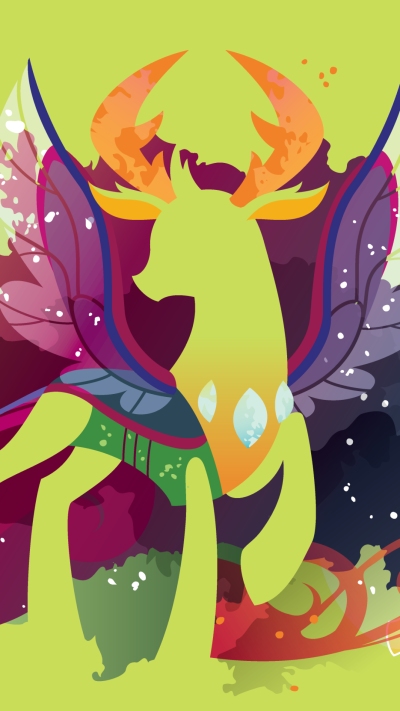 TV Show My Little Pony: Friendship is Magic, Thorax (My Little Pony), Minimalist, 1080x1920