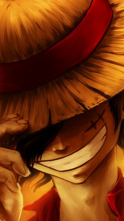 Anime One Piece, Monkey D. Luffy, 1080x1920