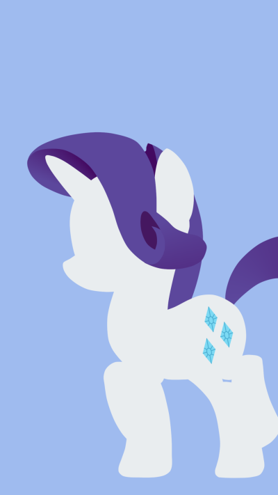 TV Show My Little Pony: Friendship is Magic, Minimalist, Rarity (My Little Pony), 1080x1920