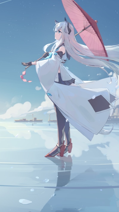 Anime Azur Lane, Kawakaze (Azur Lane), 1080x1920