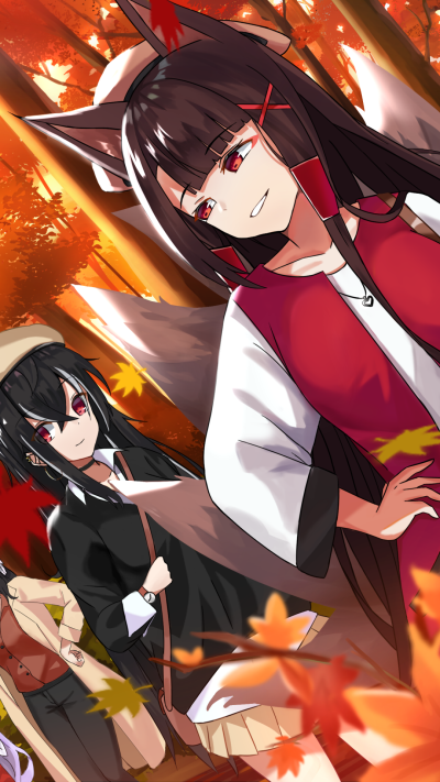 Anime Azur Lane, Akagi (Azur Lane), Unicorn (Azur Lane), 1080x1920