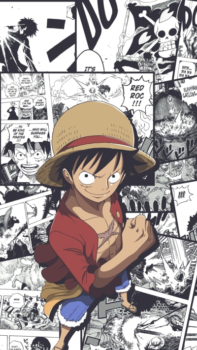 Anime One Piece, Monkey D. Luffy, 1080x1920