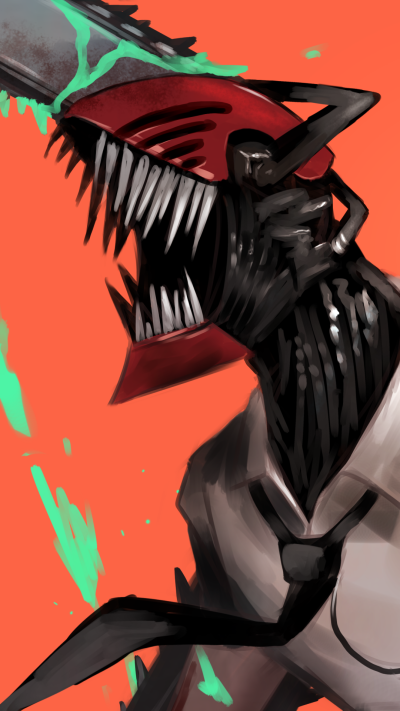 Anime Chainsaw Man, Denji (Chainsaw Man), 1080x1920