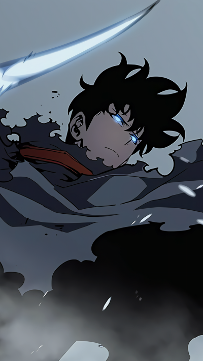 Anime Solo Leveling, Sung Jin-Woo, 1080x1920