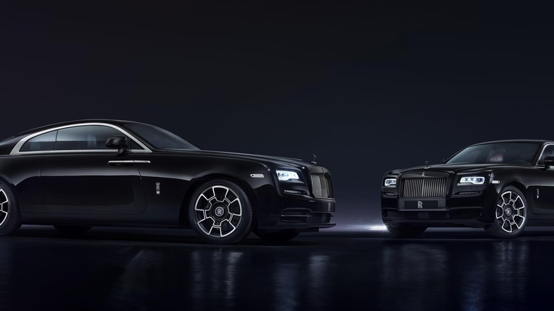 Rolls-Royce Wraith Black Badge, Geneva Auto Show 2016, luxury cars, black