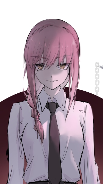 Anime Chainsaw Man, Makima (Chainsaw Man), 1080x1920