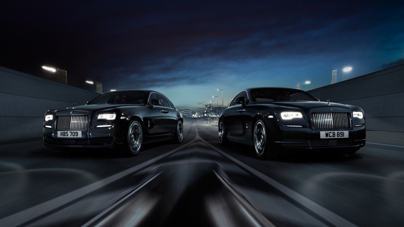 Rolls-Royce Wraith Black Badge, Geneva Auto Show 2016, luxury cars, black