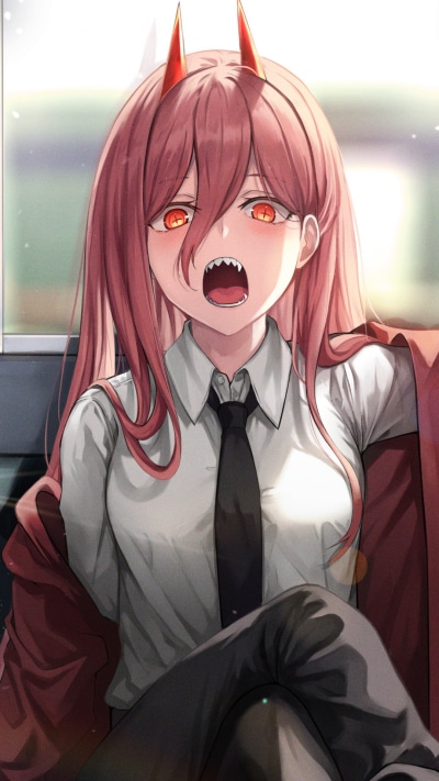 Anime Chainsaw Man, Power (Chainsaw Man), 1080x1920