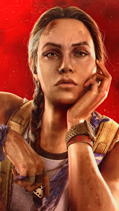 Video Game Far Cry 6, Clara Garcia, 1080x1920