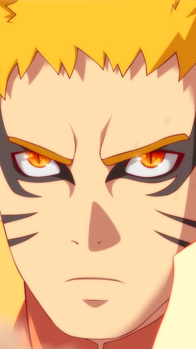 Anime Boruto, Baryon Mode (Naruto), Naruto Uzumaki, 1080x1920