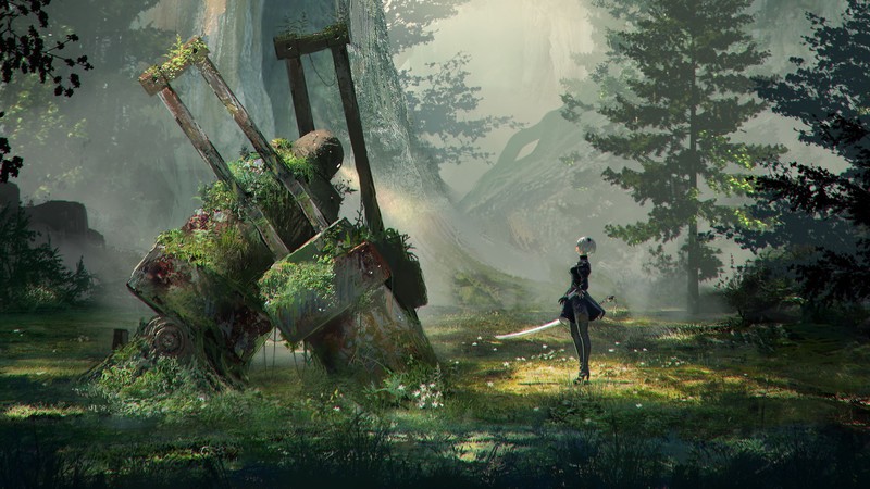 Nier: Automata, Best Games, sci-fi, PS4