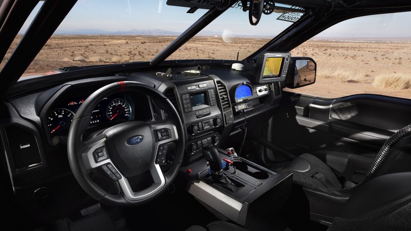 Ford F-150 Raptor, Race Truck, interior