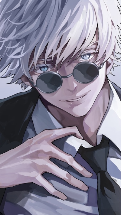 Anime Jujutsu Kaisen, Satoru Gojo, 1080x1920