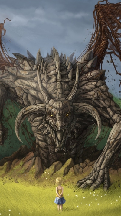 Fantasy Dragon, 1080x1920