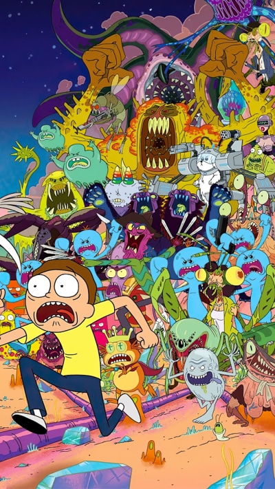 TV Show Rick and Morty, Morty Smith, 1080x1920